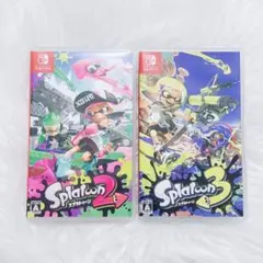 ❥ スプラトゥーン2 スプラトゥーン3 Switch パッケージ版
