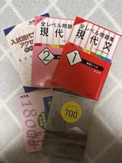 4冊セット　大学入試 全レベル問題集 現代文 1 基礎レベル 2共通テストレベル