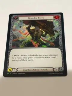 Flesh and Blood Boulder Drop RF