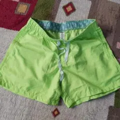 GNETSTYLE 蛍光グリーン ショートパンツ Mサイズ