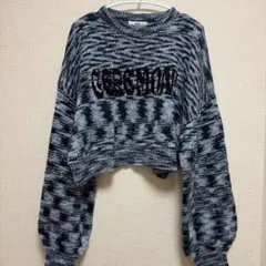 【WEGO】クロップド丈　セーター