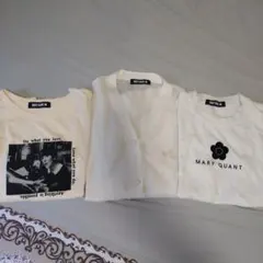 明日発送可能♡限定値下げ㊥MARY QUANT 半袖Tシャツ 2枚セットのサムネイル