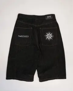 NOREMID ダークデニム ショートパンツ Lサイズ