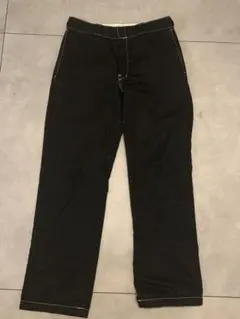 Dickies 874 ブラック　白ステッチ