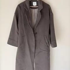 BEAMS HEART グレー ロングコート Mのサムネイル