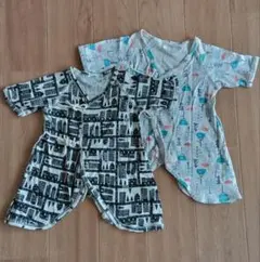 OCEAN＆GROUND オーシャンアンドグラウンド ベビー肌着2枚セット 60