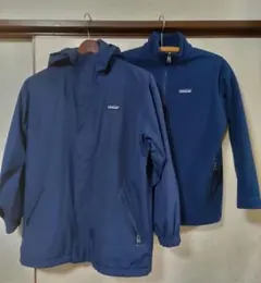 レア　Patagonia L (12)ジャケット　フリース　セット