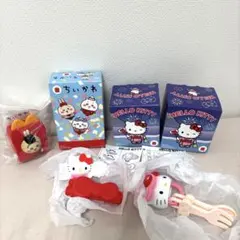 マクドナルドおもちゃ詰め合わせ (ちいかわ　うさぎ、キティちゃん)