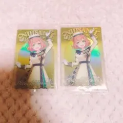 にじさんじ ウエハース カード メタリックプラカード 本間ひまわり