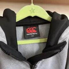 断捨離canterbury フード付きジャケット 140サイズ グレー/ブラック