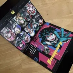 僕のヒーローアカデミア 最強ジャンプ12月号付録 2024年卓上カレンダー