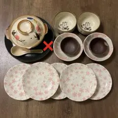 食器まとめ売り　平皿　小鉢　丸皿　土鍋　れんげ　13点