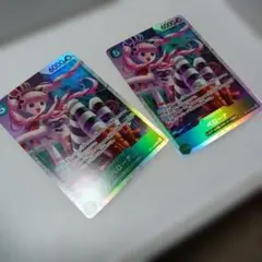 ワンピース カードゲーム ペローナ ホロ　レアリティSR　2枚セット