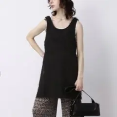 JEANASISカールヤーンロングスリット