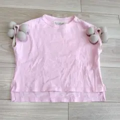 GOTOHOLLYWOOD ビンテージドヅメテンジク ボンボン TEEピンク