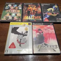 PS2ソフト 5本セット