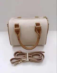 2WAY レザーバッグ BAG ショルダー ポーチ ミニ ボストン ハンドバッグ