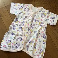 長肌着　ディズニーベビー　綿100 ミニー