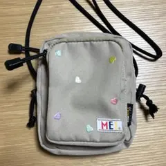 MEI 子ども用ショルダーバッグ CORDURAファブリック ハート刺繍のサムネイル