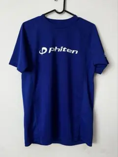 phiten バレーボール　ゲームシャツ　RAKUシャツ　青　ブルー　ラクシャツ