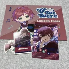 にじさんじ　ローレン・イロアス If We Were 特典 ステッカー フォト風