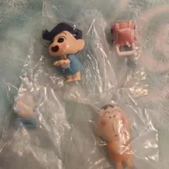 ド*ゴ様 ★クレヨンしんちゃんかざまくん、ボーちゃんミニフィギュア2体セット°・