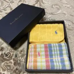 ラルフローレンのタオルセット　2枚組