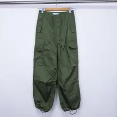 【S相当/美品】レディース レイジーブルー ミリタリー カーゴ バルーンパンツ