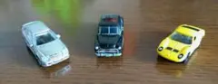 ミニミニカー三台セット