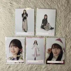 守屋麗奈 生写真11枚まとめ売り&ステッカーカード
