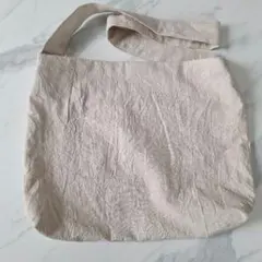 ワッシャー生地斜めがけトートバックパッチワーク