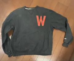 90s Champion ブラック スウェット L