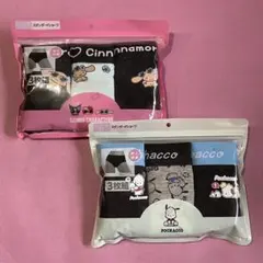 042　サンリオ　シナモロール　ポチャッコ　ショーツ　3枚組×2(合計6枚)のサムネイル