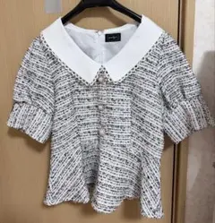 evelyn ツイード セットアップ