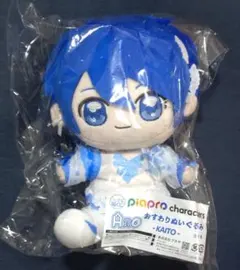 ピアプロ キャラ福くじ KAITO おすわりぬいぐるみ - メルカリ