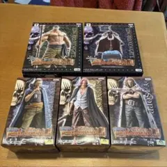 ワンピース DXF 白ひげ＆お墓＆赤髪海賊団 全5種 新品未開封セット！！
