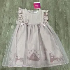 新品　ラプンツェル　コスプレ　ワンピース 80