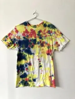 FRUITS OF THE LOOM タイダイTシャツ 赤 青 黄 Sのサムネイル