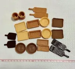 ミニチュアバスケット＆トレーセット20個