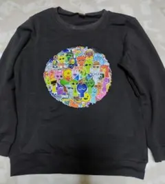 5. スプランキー  春秋 トレーナー ブラック 120