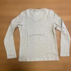 Eddie Bauer ベージュ 長袖Tシャツ Sサイズ