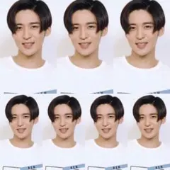 Myojo データカード デタカ　メセカ　厚紙　SnowMan 目黒蓮　7枚