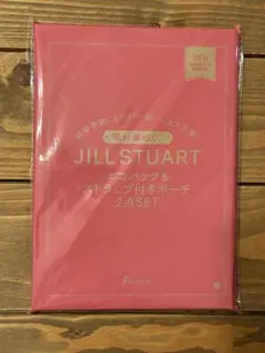【新品未開封】JILL STUART エコバッグ&ストラップ付きポーチ