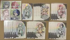 プロセカ グリカ 箔押し 感謝祭 特典 ステッカー 雫 遥 愛莉 みのり