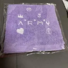 ジョングク タトゥー ハンドタオル 紫