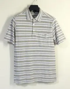 PS Paul Smith ポールスミス 半袖 ボーダーポロシャツ:M
