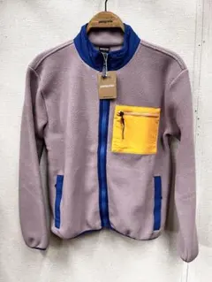 patagonia 薄紫 フリースジャケット キッズXXL