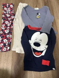 ミッキー　パジャマ　キッズ　セット　100 Disney ディズニー