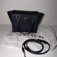 お値下げ中！未使用 coach コーチ ショルダーバッグ 濃紺