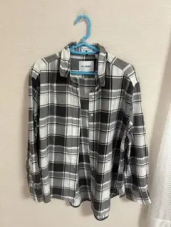 ニコアンド　レディース 長袖チェックシャツ サイズ4